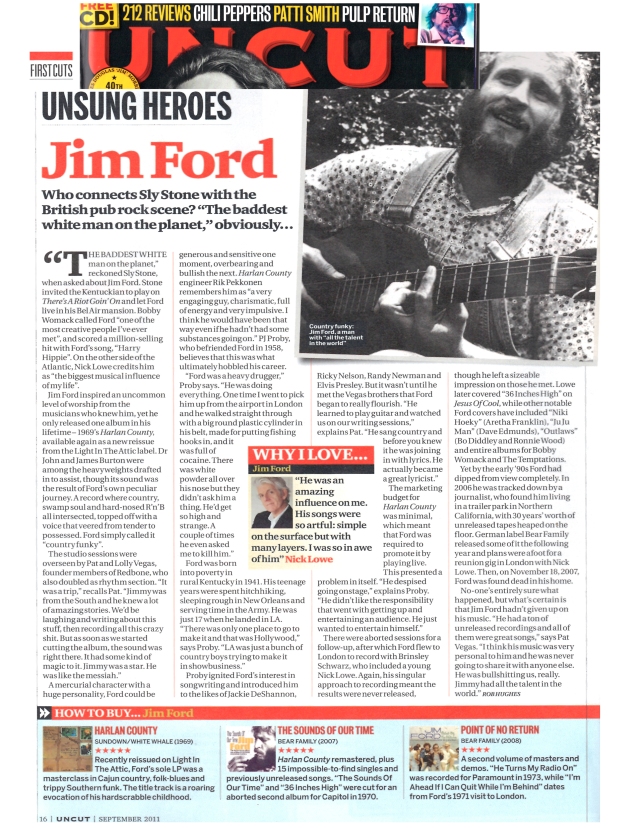 Jim Ford Review Uncut